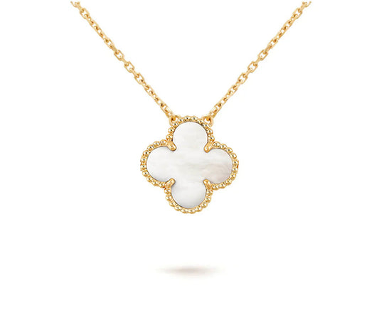 [Aetheris]15MM CLOVER FLOWER PENDANT NECKLACE COLLECTION