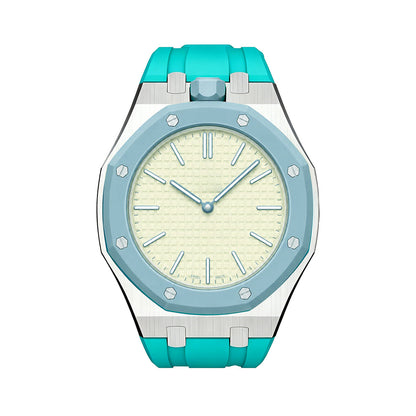 [Aetheris]ROYAL OAK POP EXCLUSIVE STEEL CASE & SILICONE STRAP