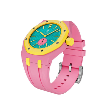[Aetheris]Royal Oak Pop Exclusive Bioceramic Case & Silicone Strap Mix Color