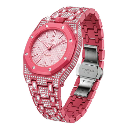 [Aetheris]Royal Oak Pop Exclusive Bioceramic Case & Bioceramic Strap Full Diamond