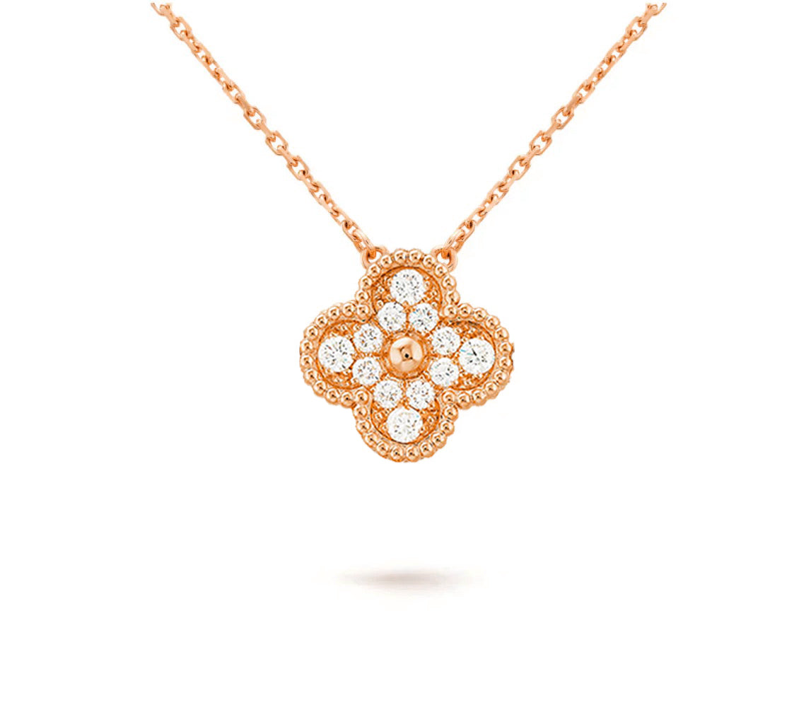 [Aetheris] 15MM KLEEBLÜTEN-DIAMANT-ANHÄNGER-KOLLEKTION