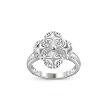 [Aetheris]LUCKY CLOVER VINTAGE WEISSGOLD-RINGKOLLEKTION