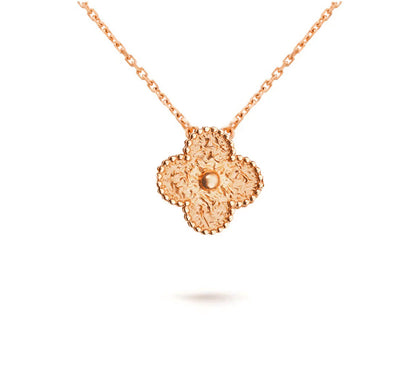 [Aetheris] 15MM KLEEBLUMEN ANHÄNGER KETTE KOLLEKTION