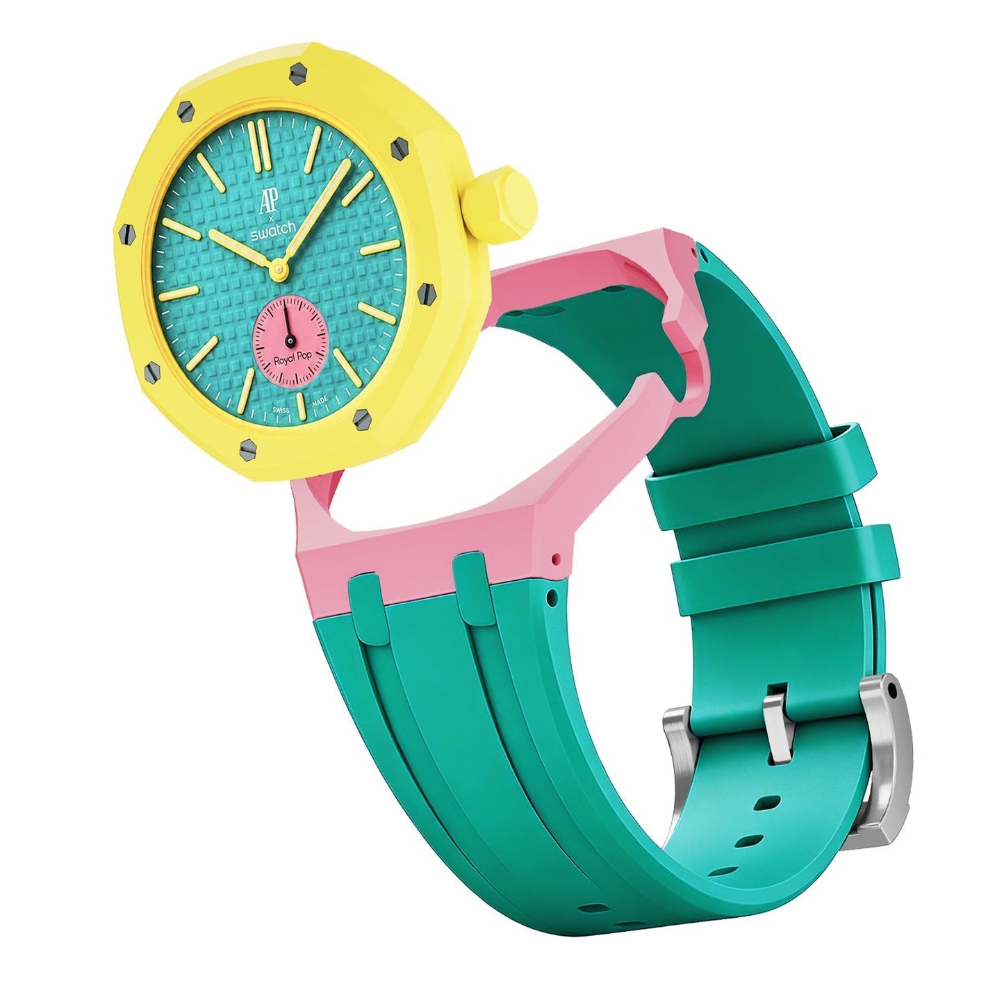 [Aetheris]Royal Oak Pop Exclusive Bioceramic Case & Silicone Strap Mix Color