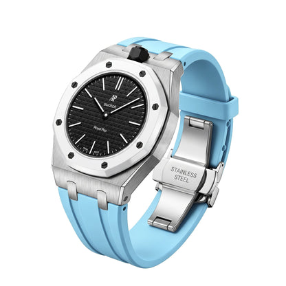 [Aetheris]Royal Oak Pop Exclusive Stahlgehäuse und Silikonarmband mit Wiege