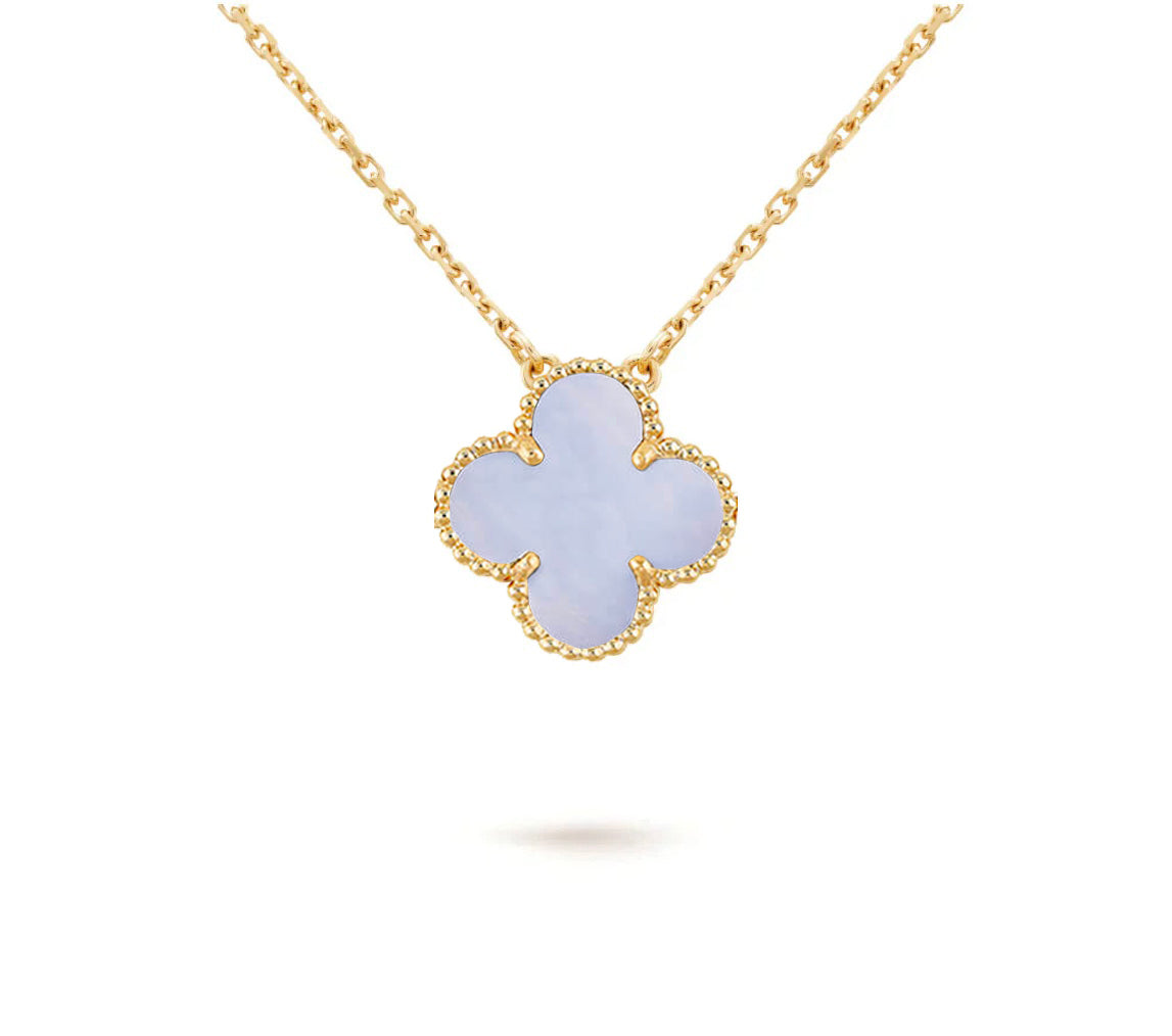 [Aetheris] 15MM KLEEBLUMEN ANHÄNGER KETTE KOLLEKTION