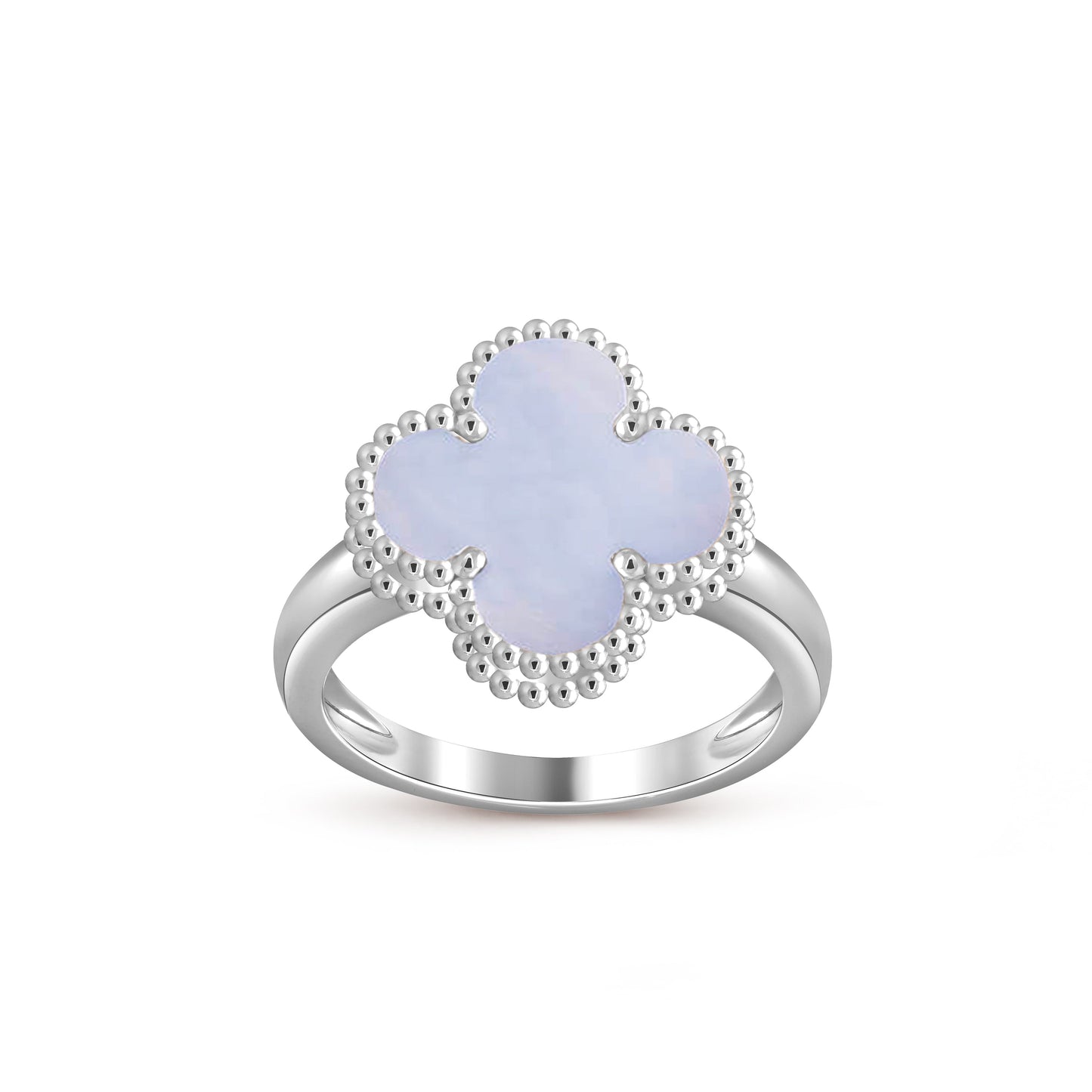 [Aetheris]LUCKY CLOVER VINTAGE WEISSGOLD-RINGKOLLEKTION