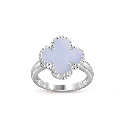 [Aetheris]LUCKY CLOVER VINTAGE WEISSGOLD-RINGKOLLEKTION