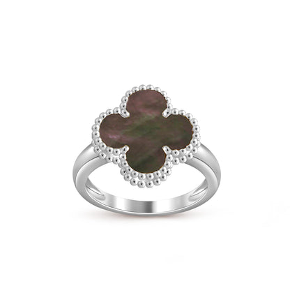 [Aetheris]LUCKY CLOVER VINTAGE WEISSGOLD-RINGKOLLEKTION