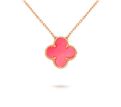 [Aetheris] 15MM KLEEBLUMEN ANHÄNGER KETTE KOLLEKTION