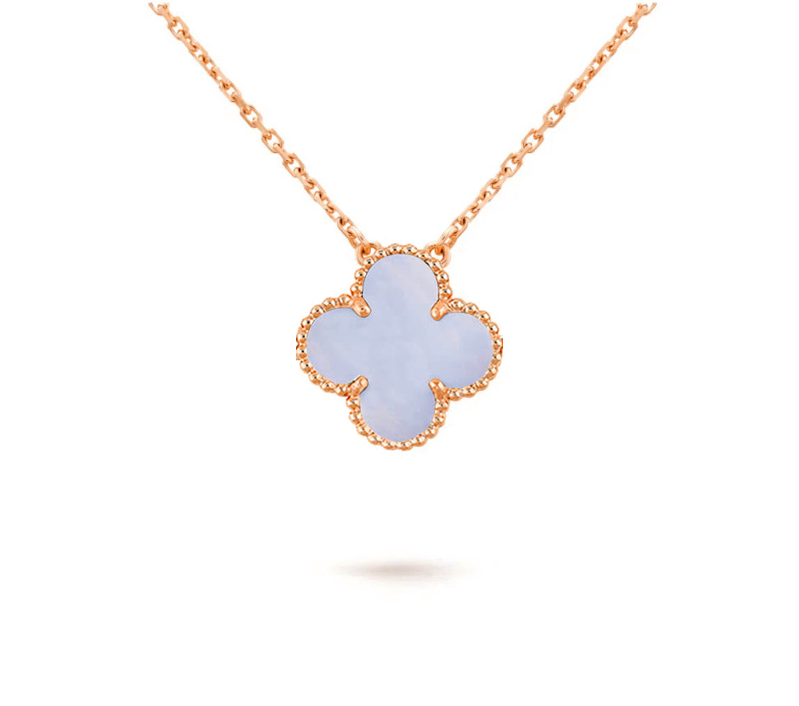 [Aetheris] 15MM KLEEBLUMEN ANHÄNGER KETTE KOLLEKTION