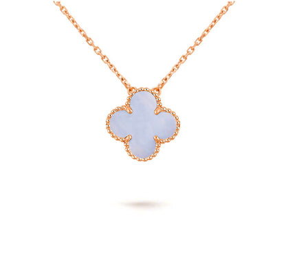 [Aetheris] 15MM KLEEBLUMEN ANHÄNGER KETTE KOLLEKTION