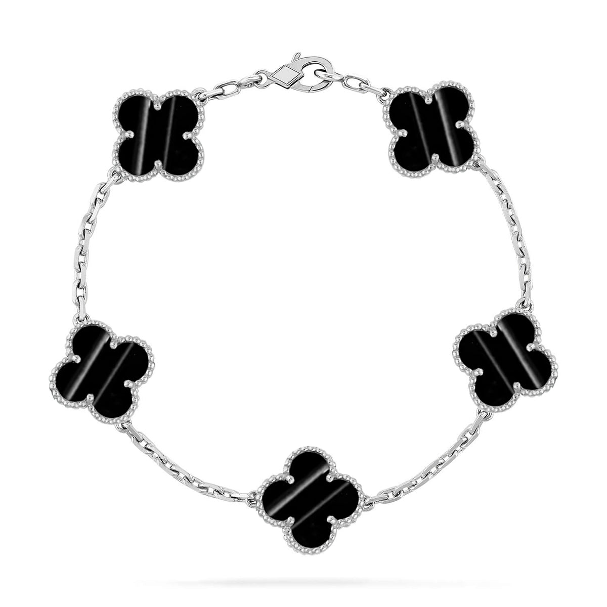 [Aetheris]LUCKY CLOVER 5-MOTIV-ARMBAND - PULSE STONE KOLLEKTION