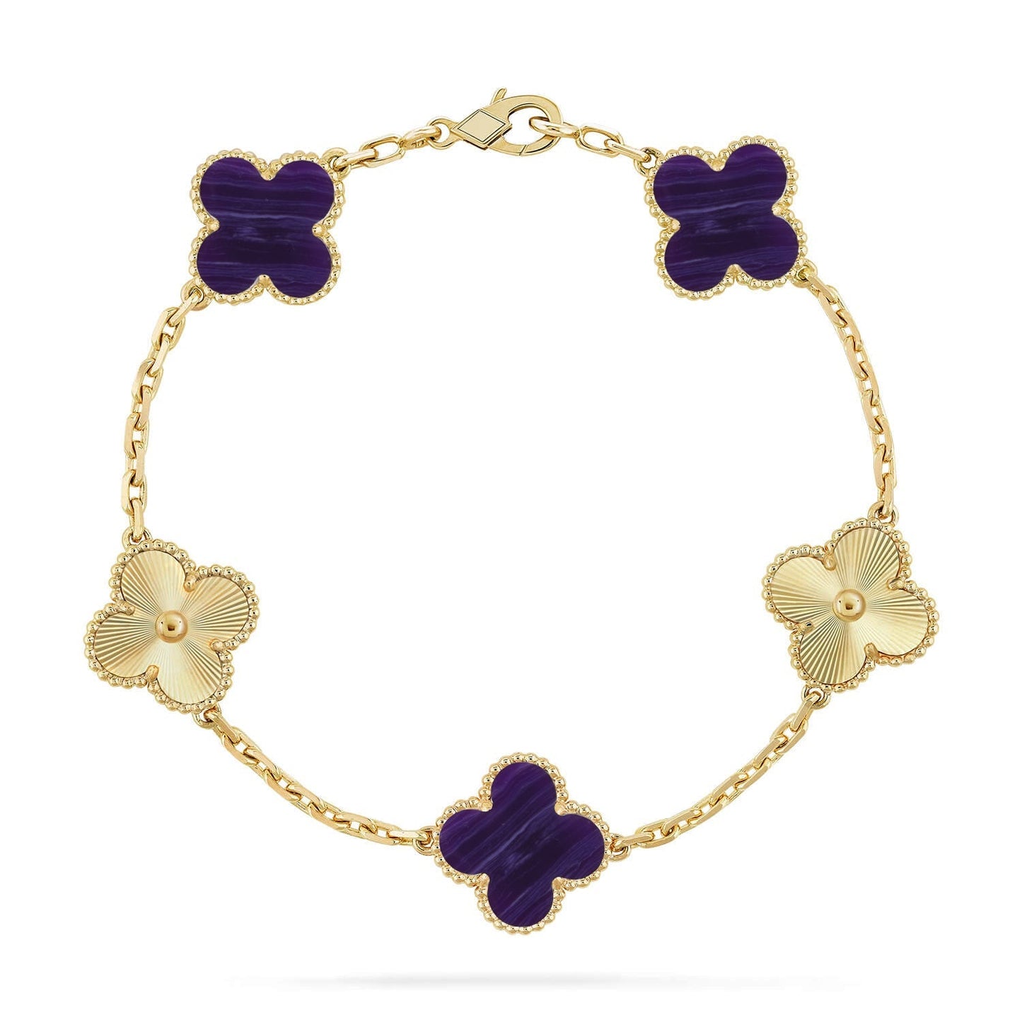 [Aetheris]GLÜCKKLEE-ARMBAND MIT 5 MOTIVEN - CHAROIT-KOLLEKTION