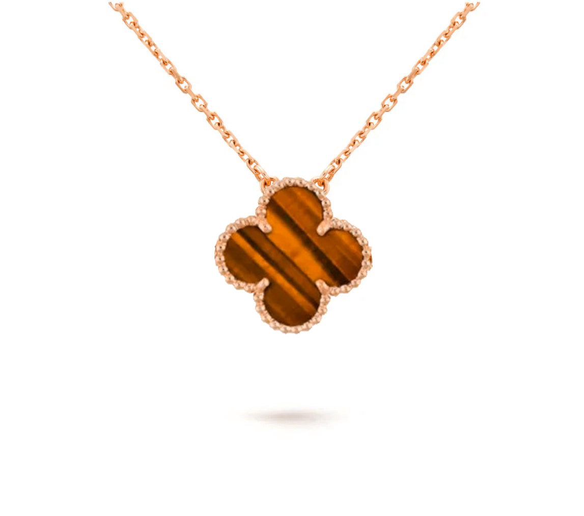 [Aetheris] 15MM KLEEBLUMEN ANHÄNGER KETTE KOLLEKTION