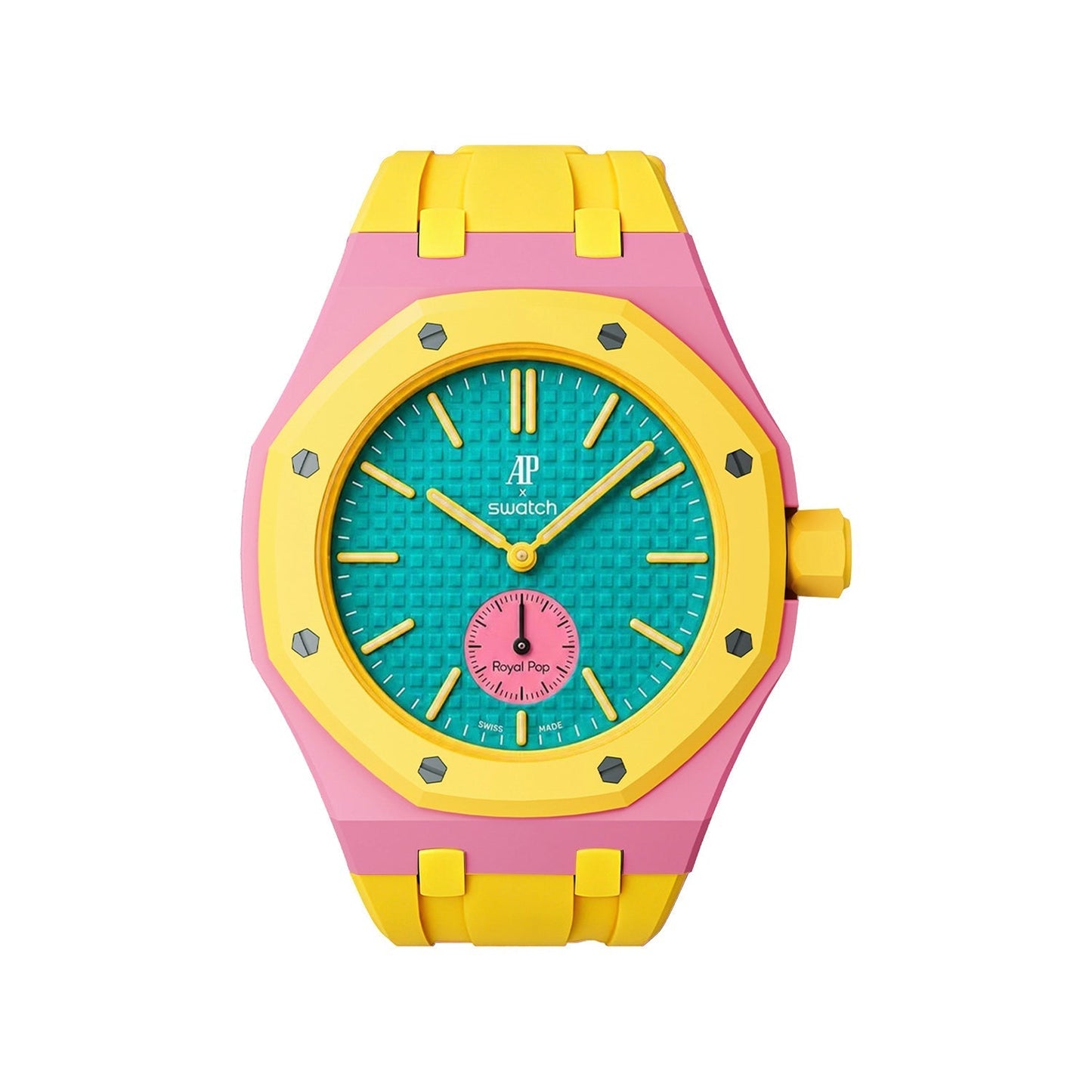 [Aetheris]Royal Oak Pop Exclusive Bioceramic Case & Silicone Strap Mix Color