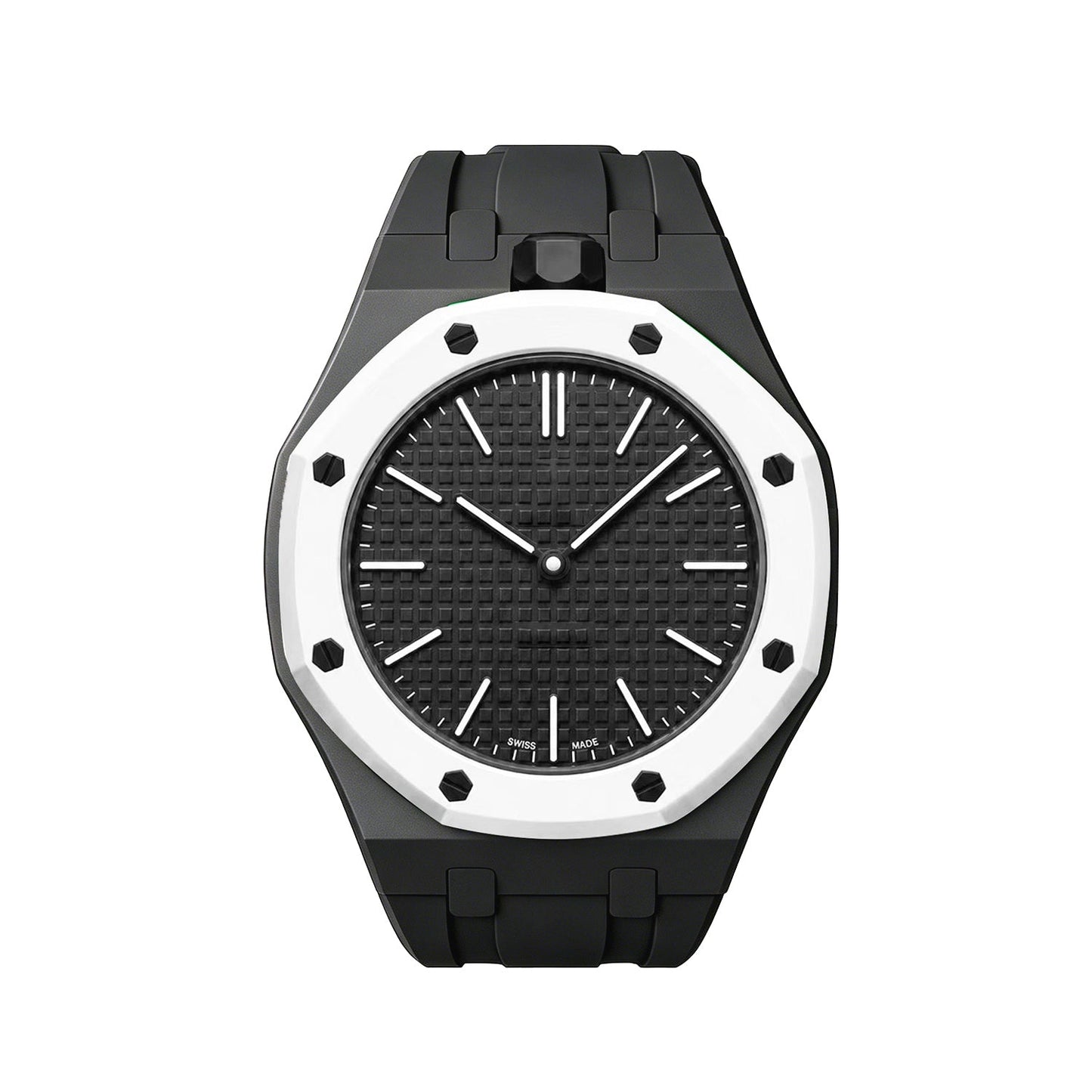 [Aetheris]OAK POP EXKLUSIVES SCHWARZES SILIKONARMBAND