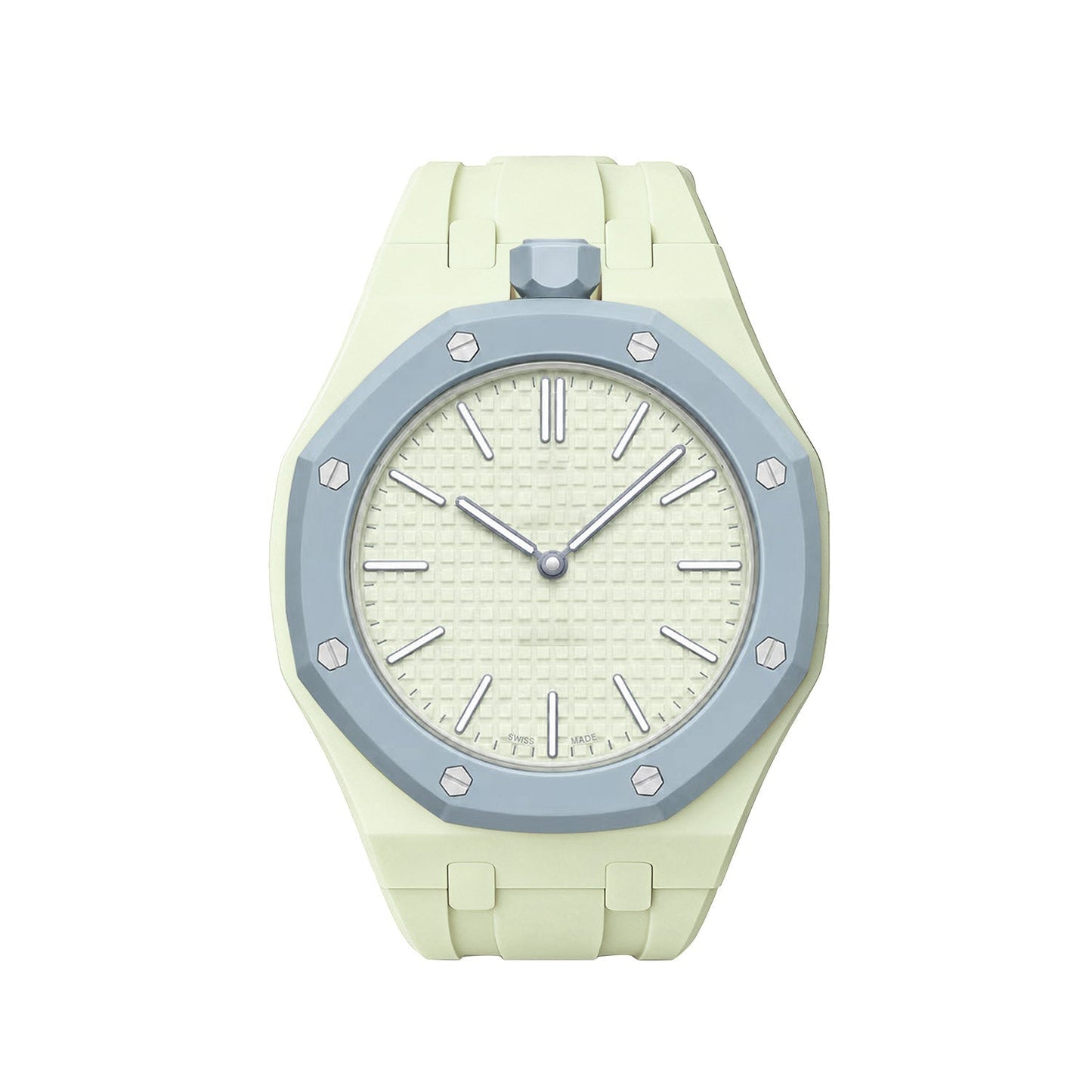 [Aetheris]OAK POP EXCLUSIVE CREMEGELBES SILIKONARMBAND