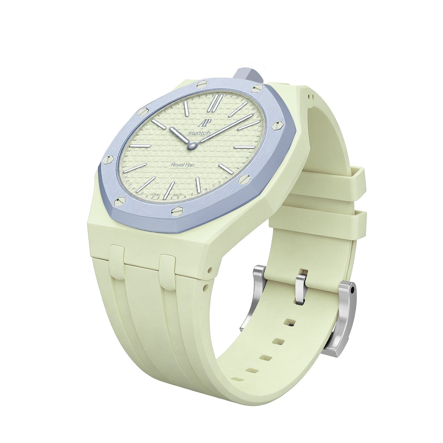 [Aetheris]OAK POP EXCLUSIVE CREMEGELBES SILIKONARMBAND