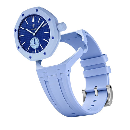 [Aetheris]OAK POP EXKLUSIVES HELLBLAUES SILIKONARMBAND