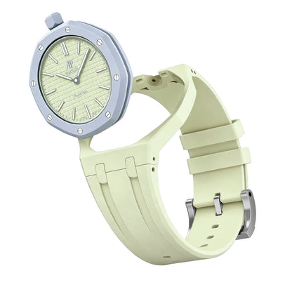 [Aetheris]OAK POP EXCLUSIVE CREMEGELBES SILIKONARMBAND