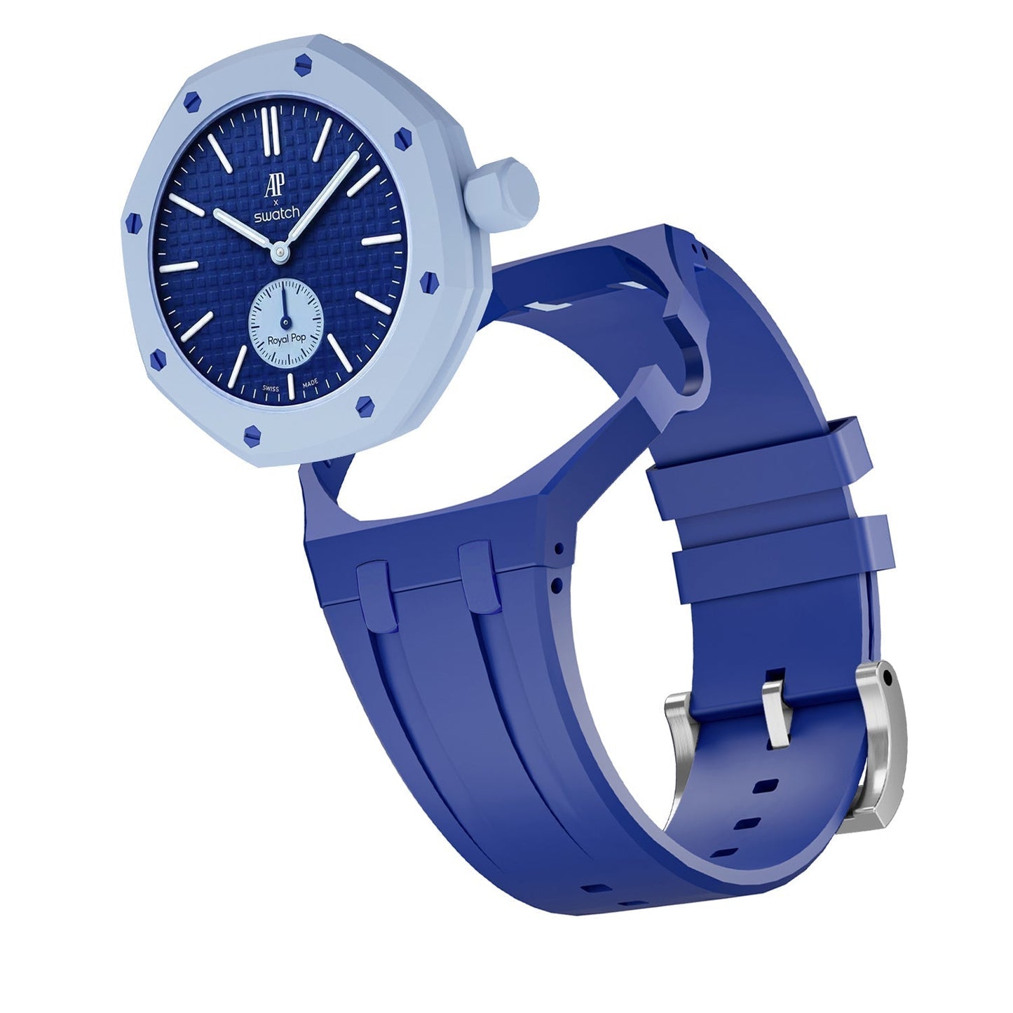 [Aetheris]OAK POP EXCLUSIVE DUNKELBLAUES SILIKONARMBAND