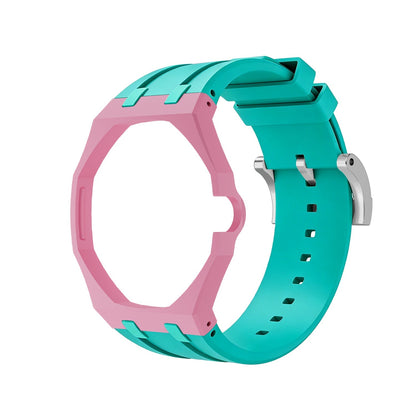 [Aetheris]OAK POP EXCLUSIVE PINK AND GREEN SILICONE STRAP