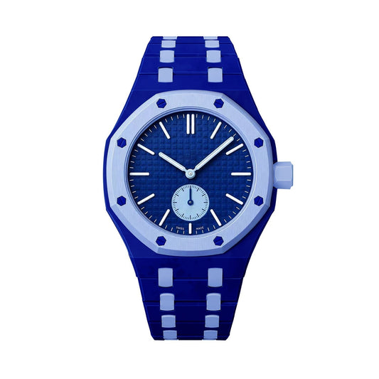 [Aetheris]OAK POP EXCLUSIVE DARK BLUE AND LIGHT BLUE BIOCERAMIC STRAP