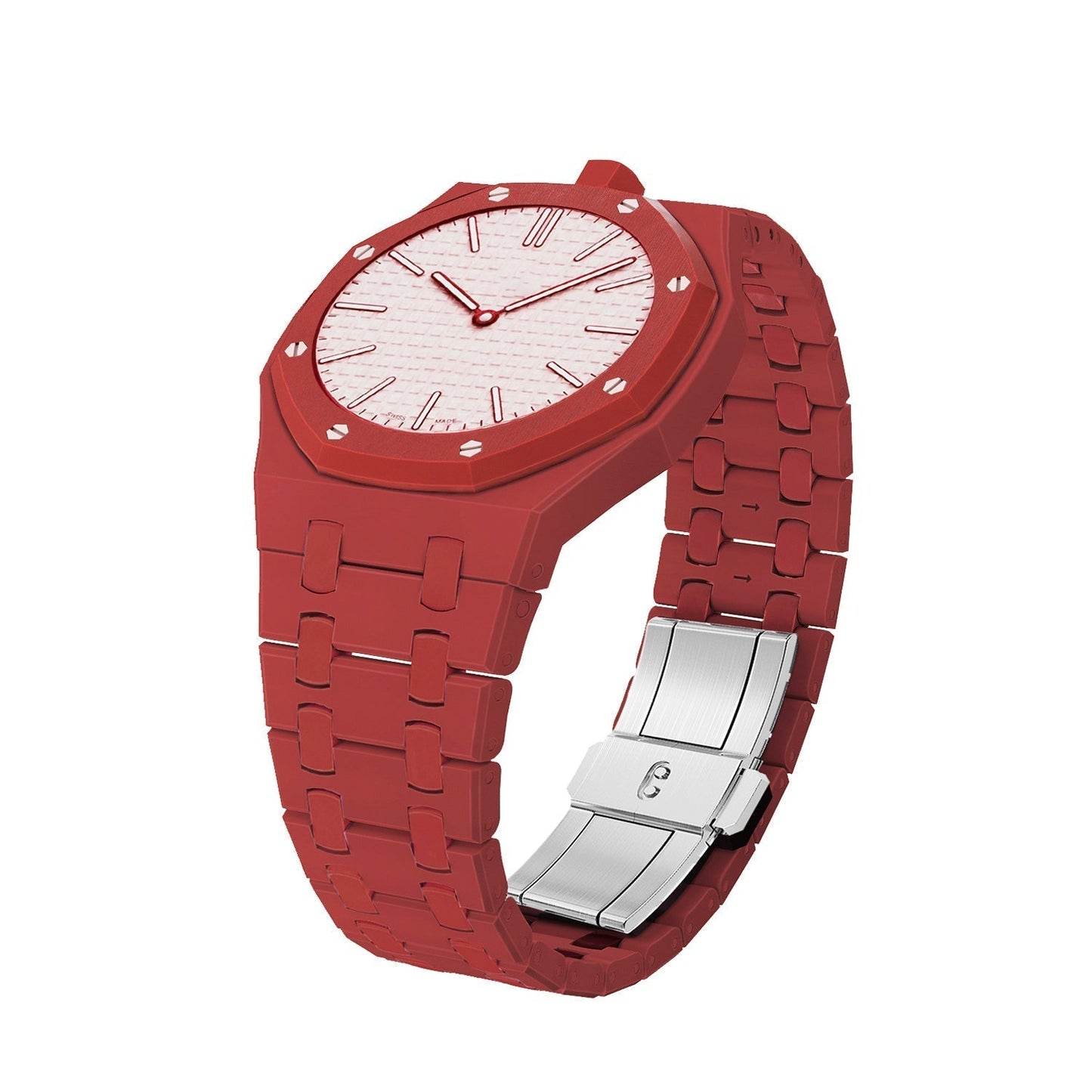 [Aetheris]OAK POP EXKLUSIVES ROTES BIOCERAMIC-ARMBAND