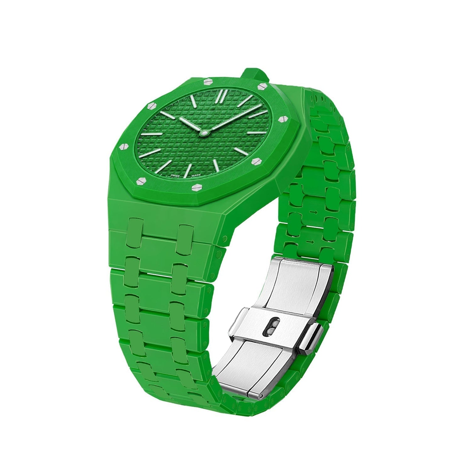 [Aetheris]OAK POP EXCLUSIVE GREEN BIOCERAMIC STRAP
