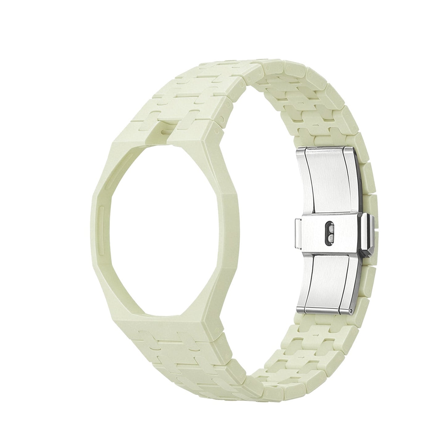 [Aetheris]OAK POP EXCLUSIVE CREAMY YELLOW BIOCERAMIC-ARMBAND