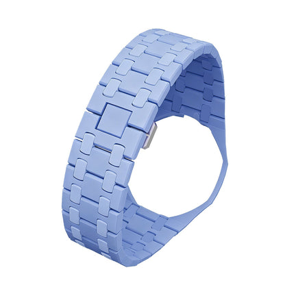 [Aetheris]OAK POP EXKLUSIVES HELLBLAUES BIOCERAMIC ARMBAND