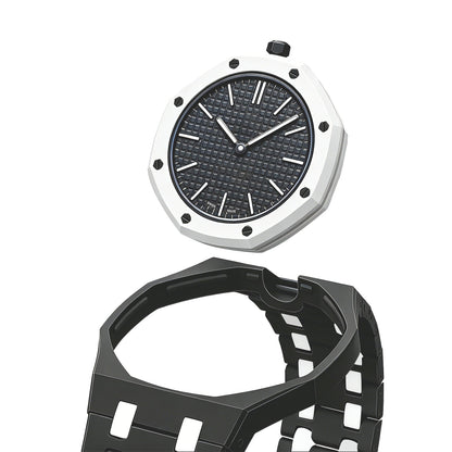 [Aetheris]OAK POP EXKLUSIVES SCHWARZ-WEISSES BIOCERAMIC-ARMBAND