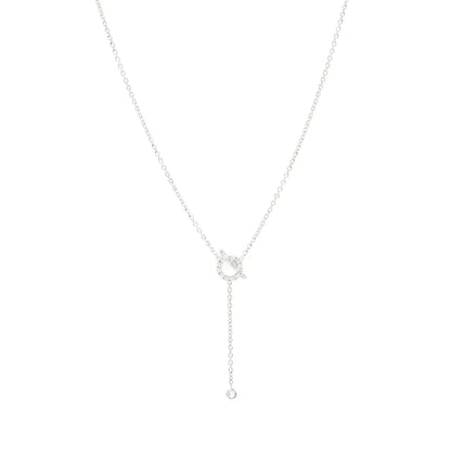 [Aetheris]FINESSE SILVER DIAMOND NECKLACE