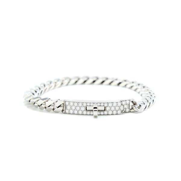 [Aetheris]KELLY CHAIN SILVER DIAMOND BRACELET