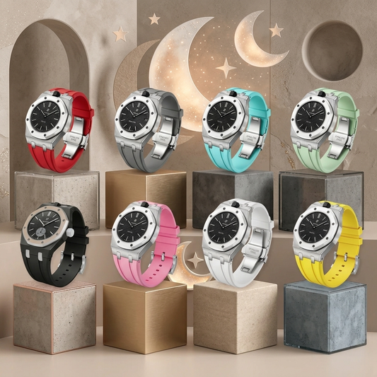 [Aetheris]Royal Oak Pop Exclusive Steel Case & Silicone Strap With Cradle