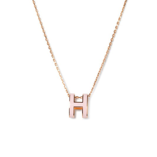 [Aetheris]POP H PEDANT ROSE GOLD