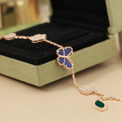 [Aetheris]FRÜHLINGSERWACHEN SCHMETTERLING & BLUMENZAUBER ARMBAND