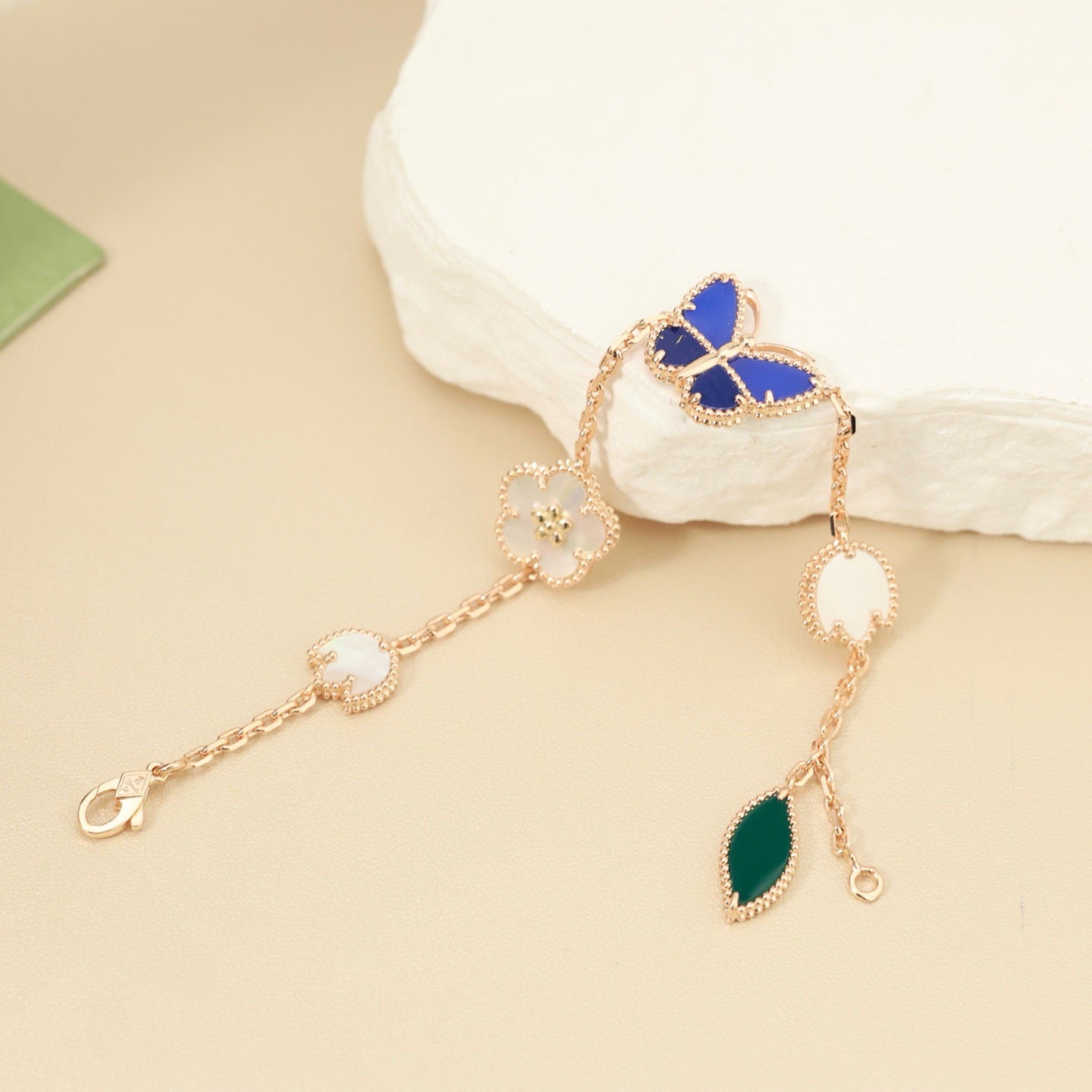 [Aetheris]FRÜHLINGSERWACHEN SCHMETTERLING & BLUMENZAUBER ARMBAND