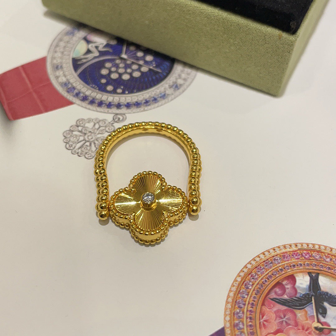 [Aetheris]GLÜCKKLEE GOLD WENDE-RING