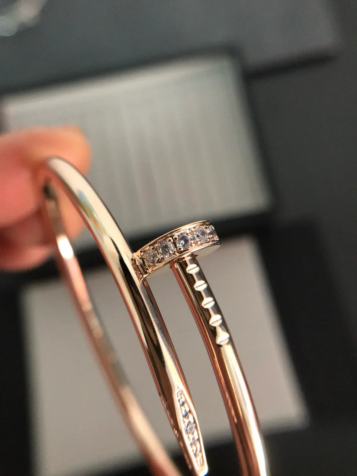 [Aetheris]JUSTE UN CLOU 3.5MM CLASSIC DIAMOND ARMREIF