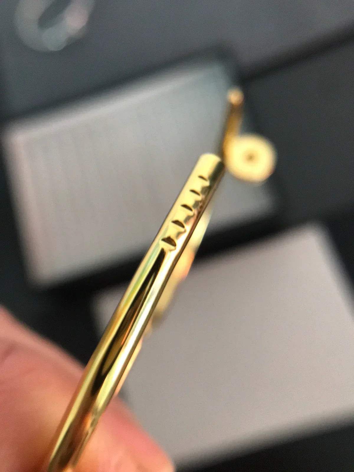 [Aetheris]JUSTE UN CLOU 3.5MM CLASSIC DIAMOND ARMREIF