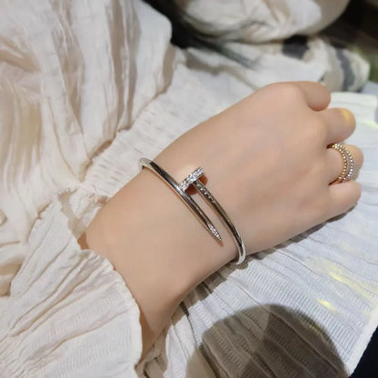 [Aetheris]JUSTE UN CLOU 3.5MM CLASSIC DIAMOND ARMREIF