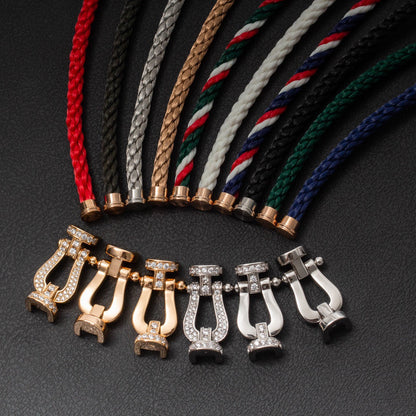 [Aetheris]KRAFT GROSSES HUFEISEN-ARMBAND - ROSÉGOLD