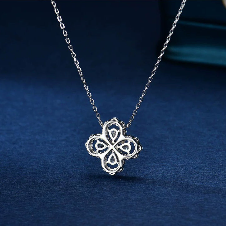 [Aetheris]LOOP NECKLACE FULL MOTIF DIAMOND 16MM MULTIPLE COLORS