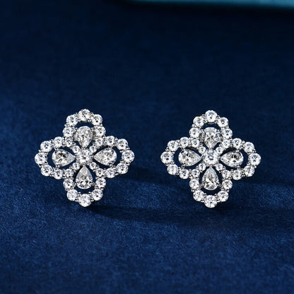 [Aetheris]LOOP EARRINGS FULL MOTIF DIAMOND 16MM