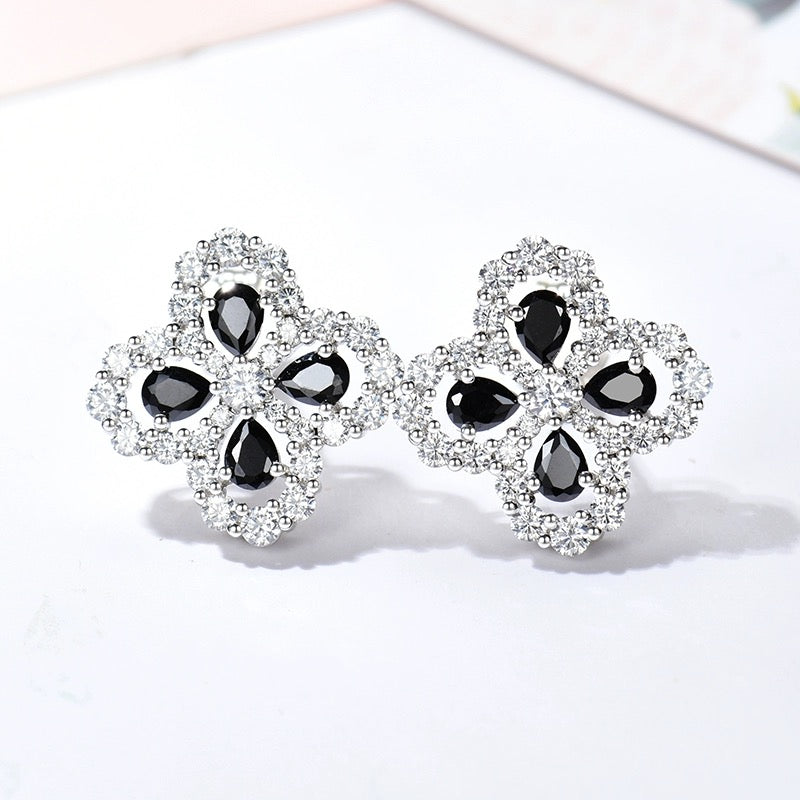 [Aetheris]LOOP EARRINGS FULL MOTIF DIAMOND 16MM
