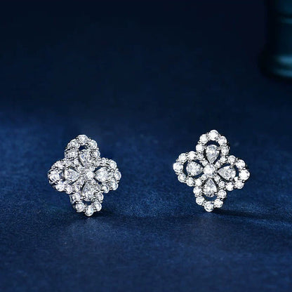 [Aetheris]LOOP EARRINGS FULL MOTIF DIAMOND 16MM