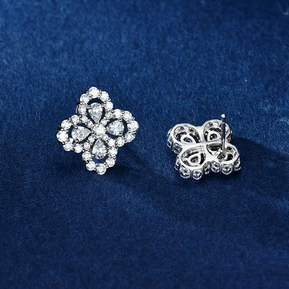 [Aetheris]LOOP EARRINGS FULL MOTIF DIAMOND 16MM