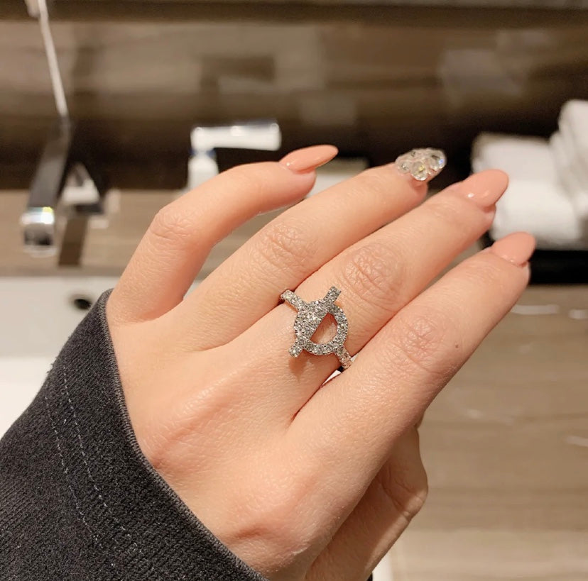 [Aetheris]ECHAPPEE RING SILVER DIAMOND